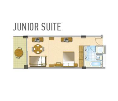 Junior Suite Met Zeeuitzicht